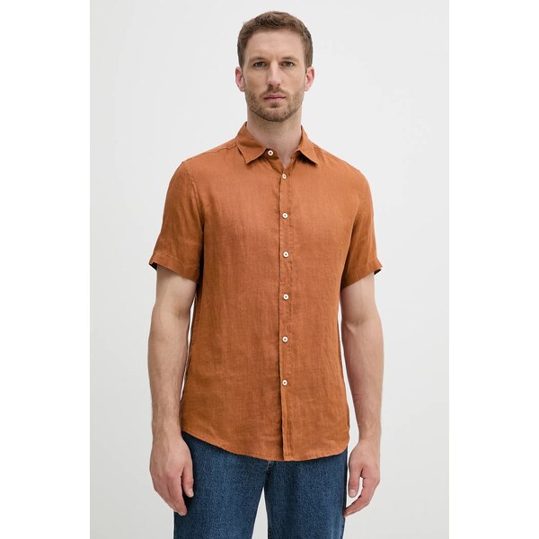 Ľanová košeľa United Colors of Benetton 64123273
