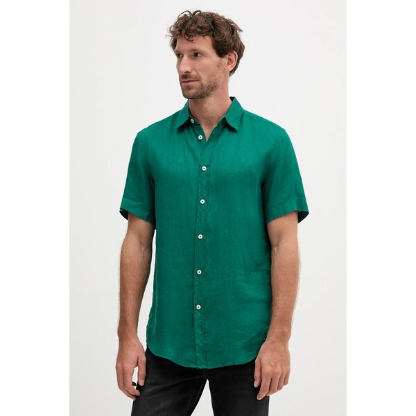 Ľanová košeľa United Colors of Benetton 64113058