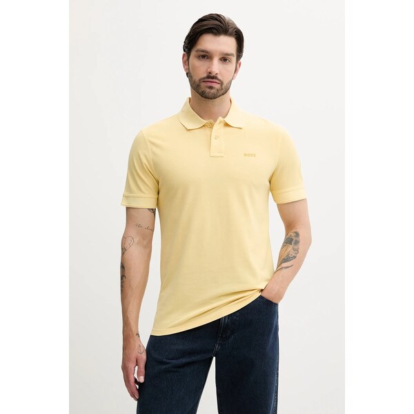 Bavlnené polo tričko BOSS Orange Prime 64047386