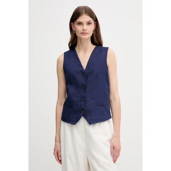 Ľanová vesta United Colors of Benetton 63800135