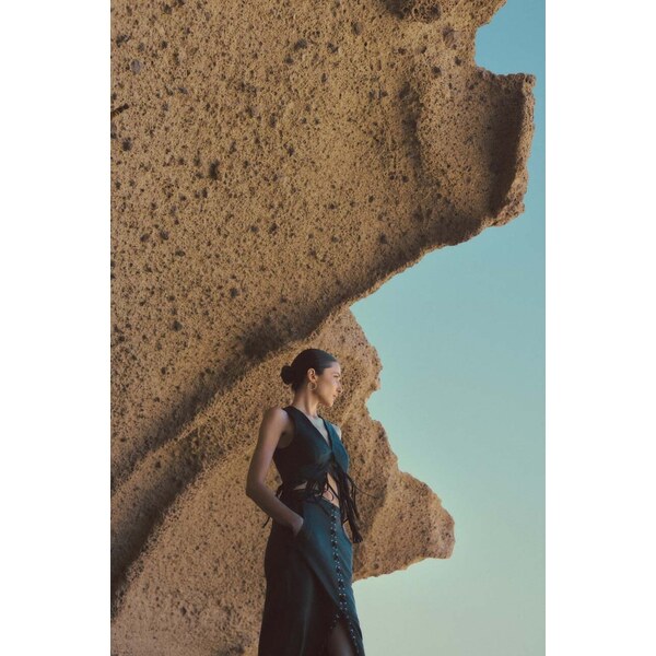 Kožená vesta Answear.LAB 54660029