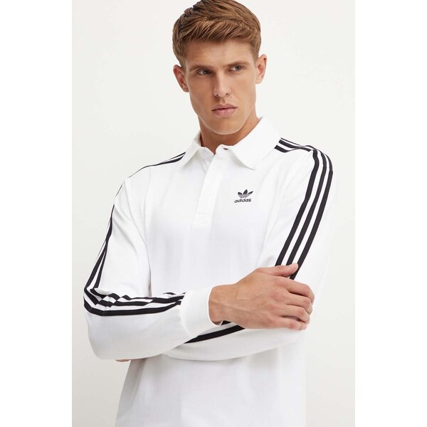 Bavlnené tričko s dlhým rukávom adidas Originals Adicolor 54762903