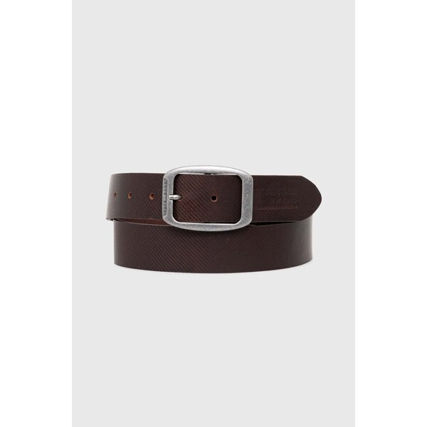 Kožený opasok Pepe Jeans WADE BELT 57670375