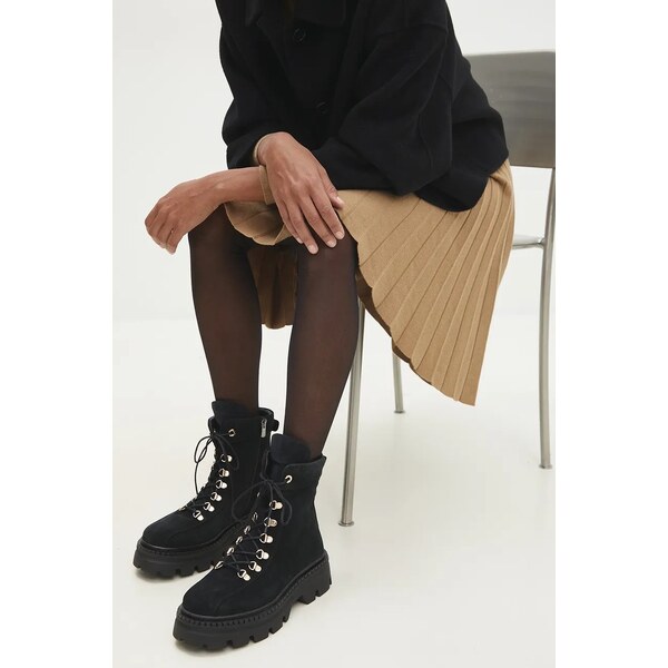 Semišové workery Answear.LAB 58347473