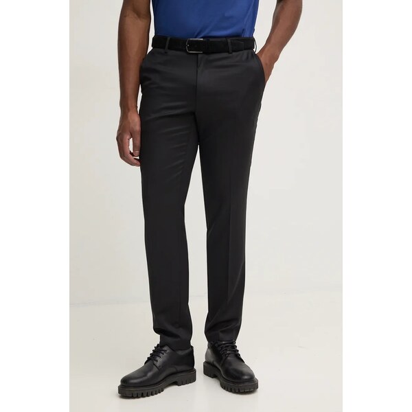 Vlnené nohavice BOSS 57671215