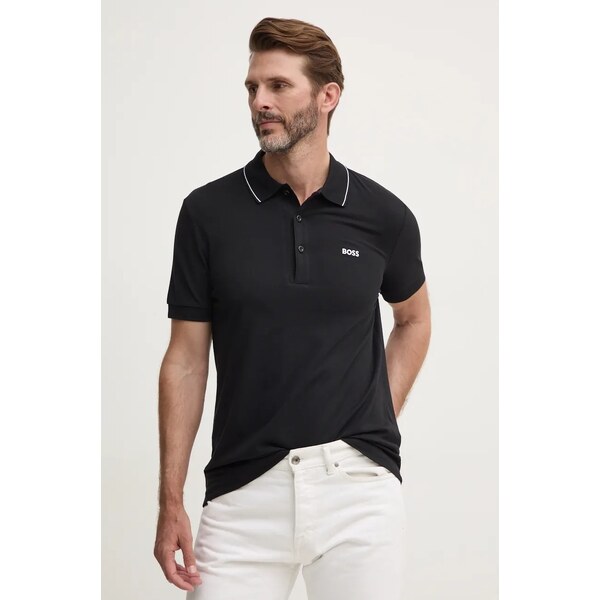 Bavlnené polo tričko Boss Green Paule 4 57664569