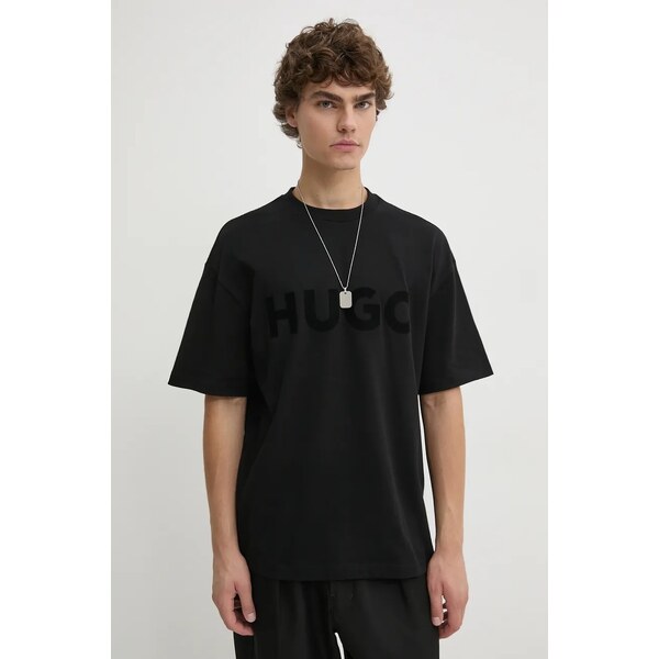 Bavlnené tričko HUGO Dinkee 61666605