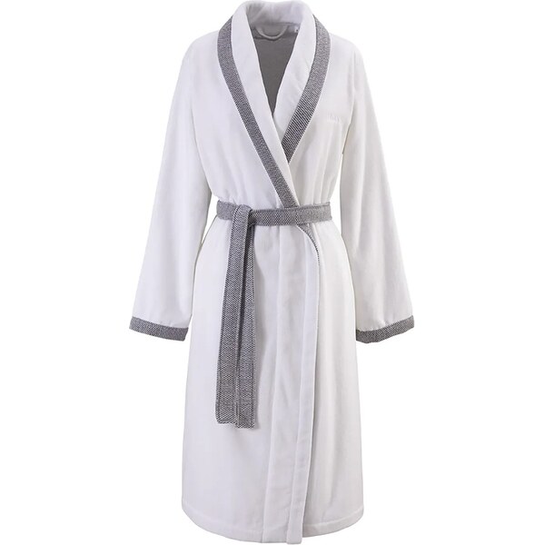 Bavlnený župan BOSS LORD W Greige M 66033368