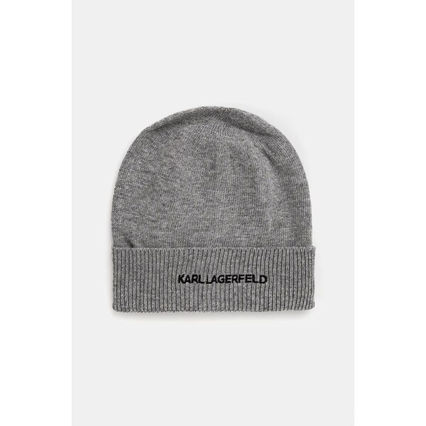 Čiapka s prímesou vlny Karl Lagerfeld 58367995