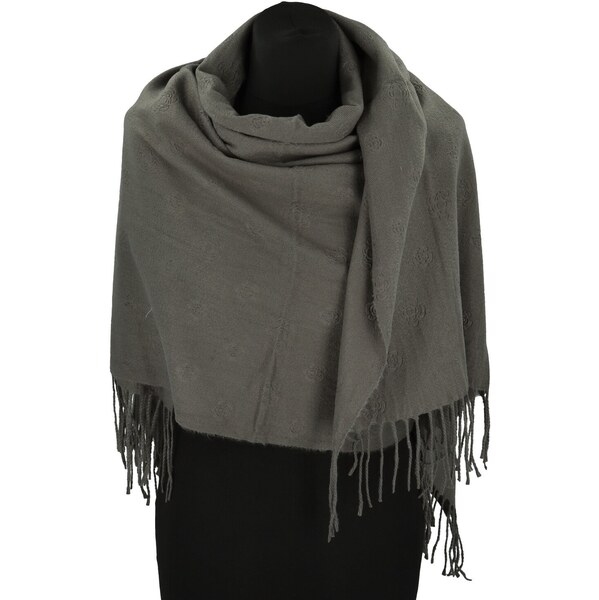 Dámsky šál tmavo šedý - Firenze Trixa šedá 66048642