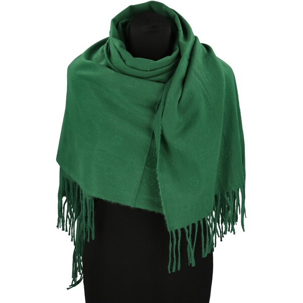 Dámsky šál tmavo zelený - Firenze Trixa zelená 66048646