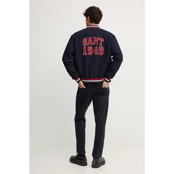 Vlnená bunda bomber Gant 58987894