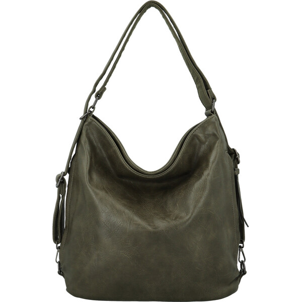 Dámsky kabelko/batoh tmavo zelený - Paolo bags Vasilia zelená 66082768