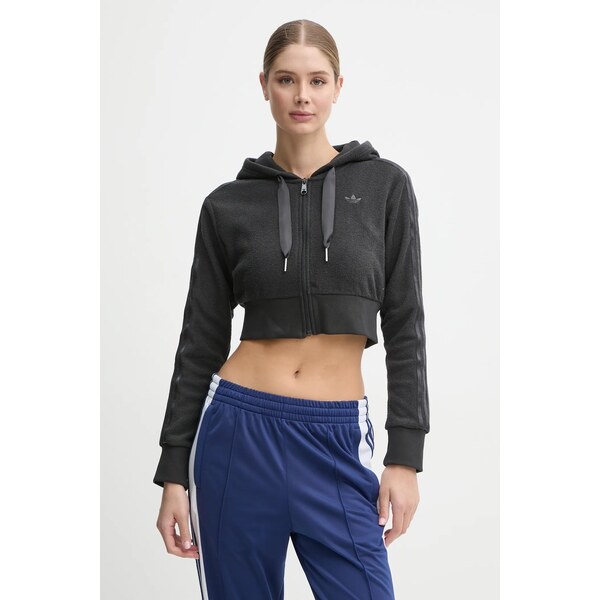 Mikina adidas Originals Femme Galore Short Fulzip Hoodie 60318752