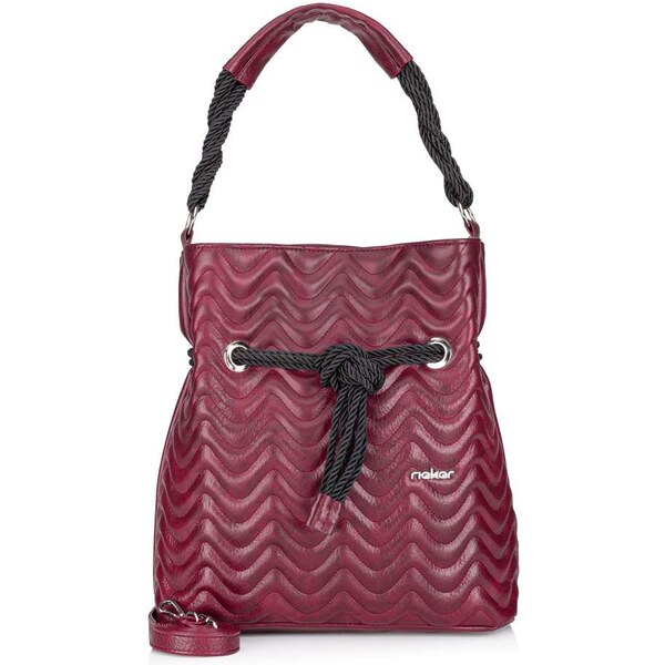 Dámska kabelka RIEKER C0156-199/25-HF červená W5 66033142