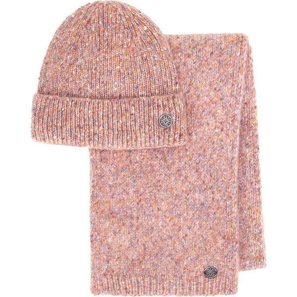 Wittchen Ružový dámsky zimný set – čiapka a šál v nadčasovom dizajne s 66078458