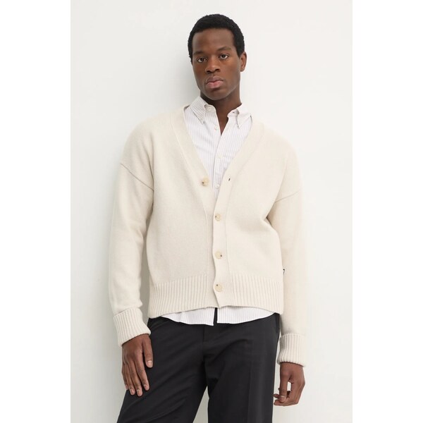 Kardigán s prímesou vlny BOSS 60861388