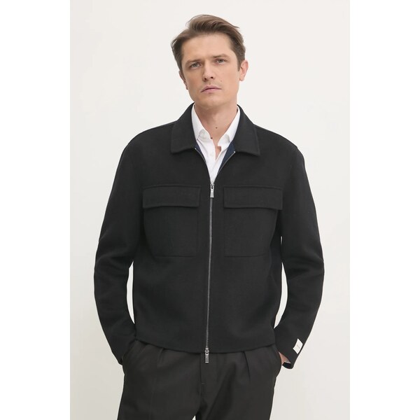 Vlnené košeľové sako Calvin Klein 60853713