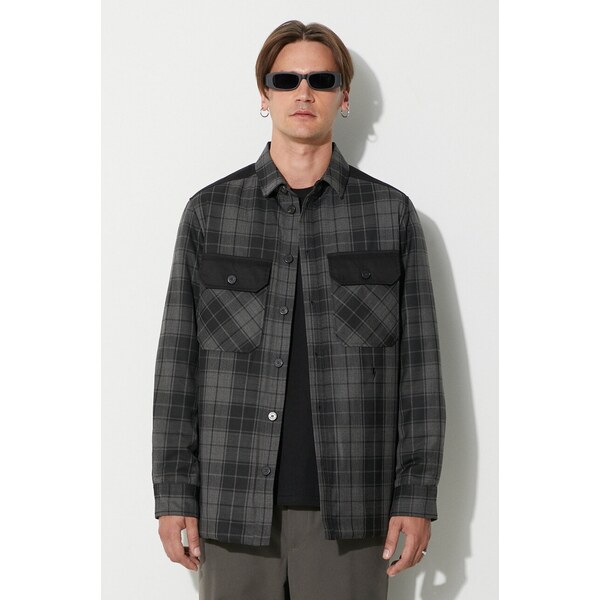 Neil Barrett Bunda Neil Barett LOOSE BICOLOR FLAP POCKET PADDED 61025460