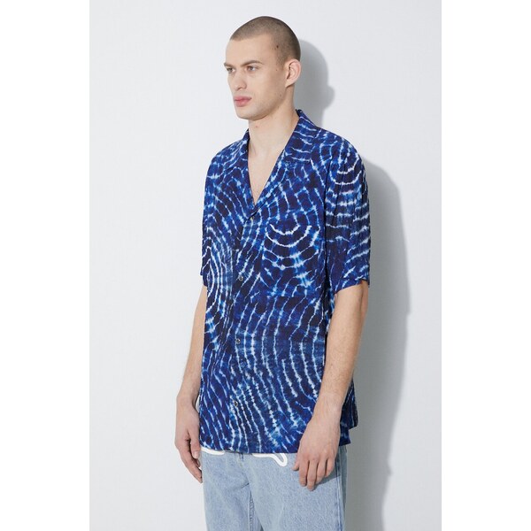 Košeľa Marcelo Burlon Aop Soundwaves Hawaii Shirt 61025394