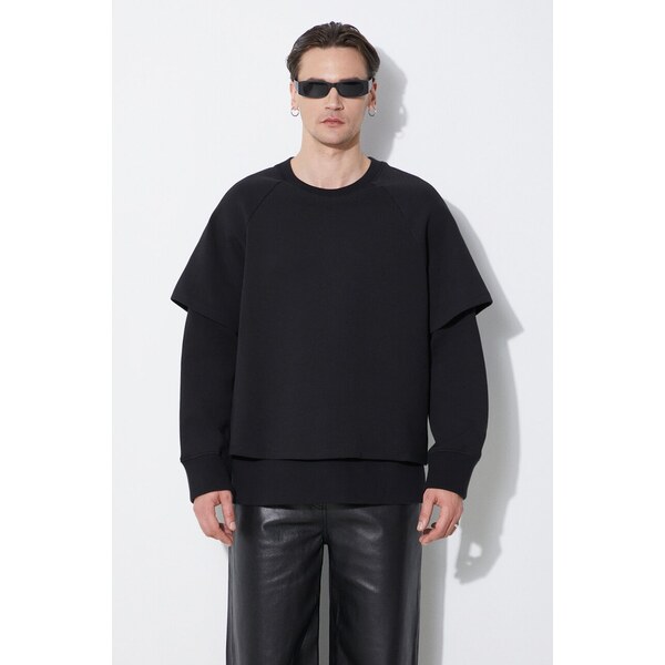 Mikina Neil Barrett Slim Dropped Shoulder Double Layer Sweatshirt 61025478
