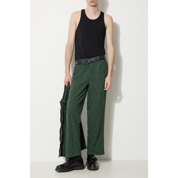 Bavlnené nohavice Corridor Floral Embroidered Trouser 61025232