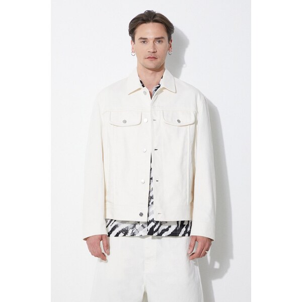 Bavlnená bunda Neil Barrett Slim Front Pockets Jean Jacket 61025481