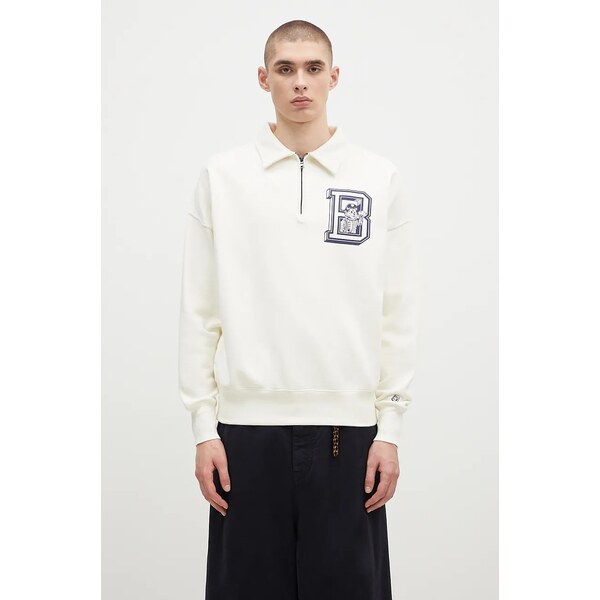 Bavlnená mikina Billionaire Boys Club College Quarter Zip 62303835