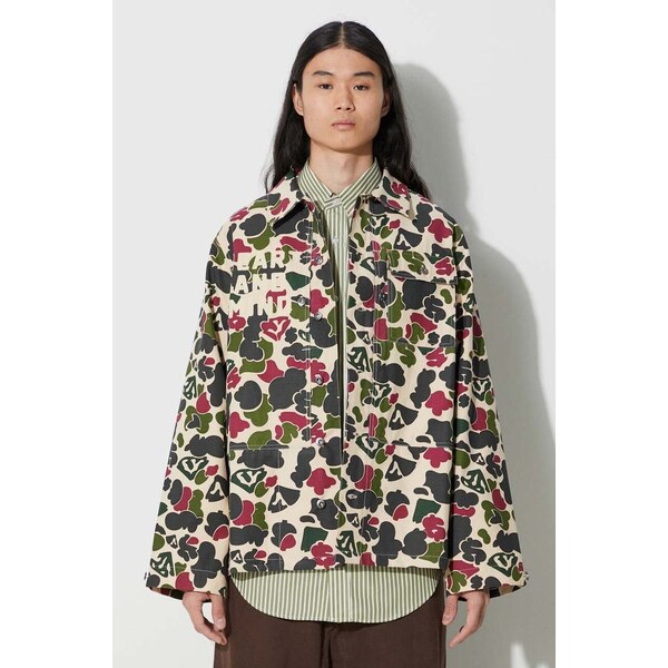 Bavlnená košeľa Billionaire Boys Club Duck Camo 61025767