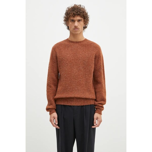 Vlnený sveter Norse Projects Birnir Brushed Lambswool 61025731