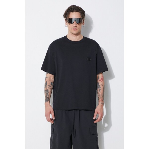 Bavlnené tričko Neil Barrett Slim Dropped Shoulder Pierced Nipple 61668306