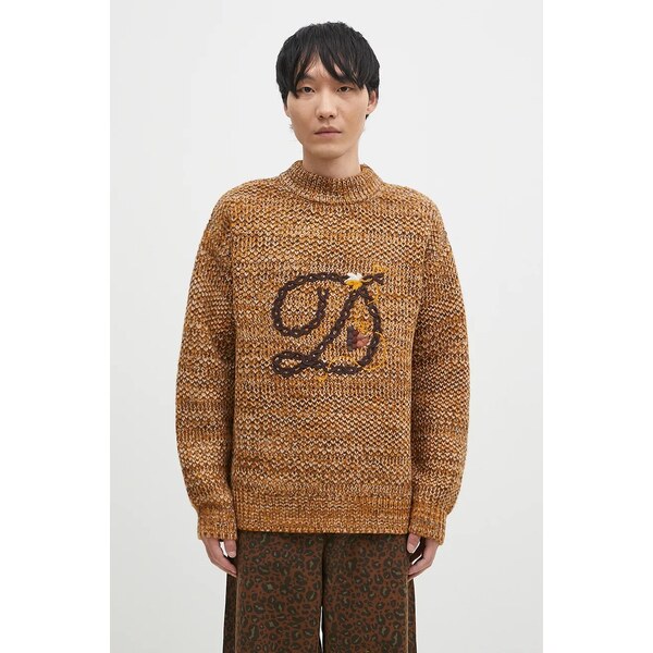 Vlnený sveter Drôle de Monsieur La Maille D tressE 61016336