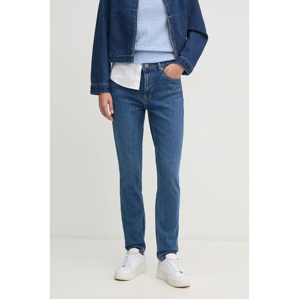 Rifle Pepe Jeans TAPERED JEANS HW VIOLET 61167339