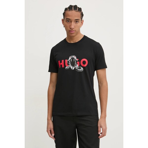 Bavlnené tričko HUGO Deyladec 61668790