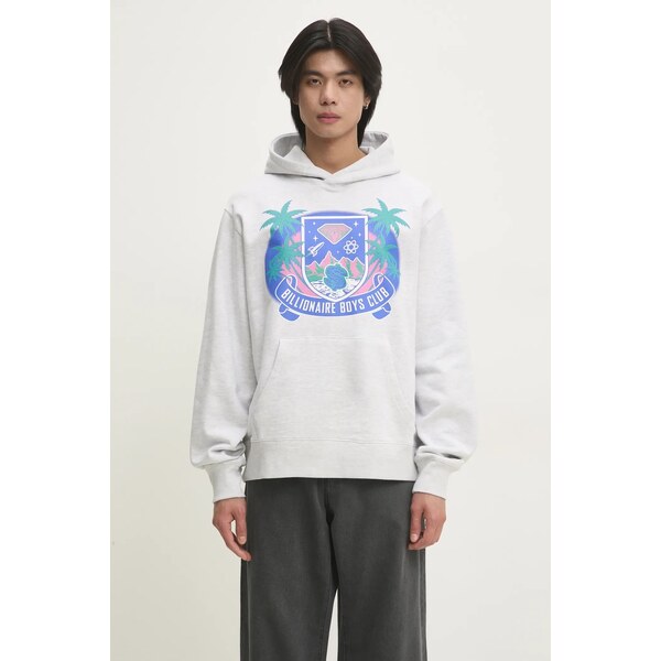 Bavlnená mikina Billionaire Boys Club Tropical Crest Popover Hood 63658697
