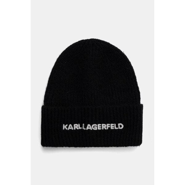 Čiapka s prímesou vlny Karl Lagerfeld 61540009