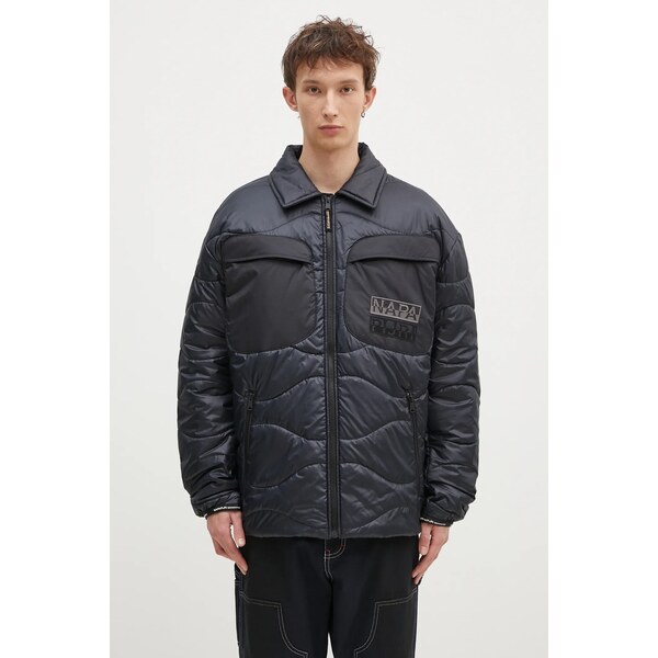 Bunda s prímesou vlny Napapijri A-Jaman 62303877