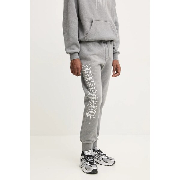 Bavlnené tepláky PURPLE BRAND HWT FLEECE JOGGER 61611795