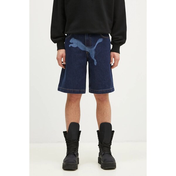 Bavlnené rifľové šortky Puma PUMA X A$AP ROCKY Denim Short 63657917