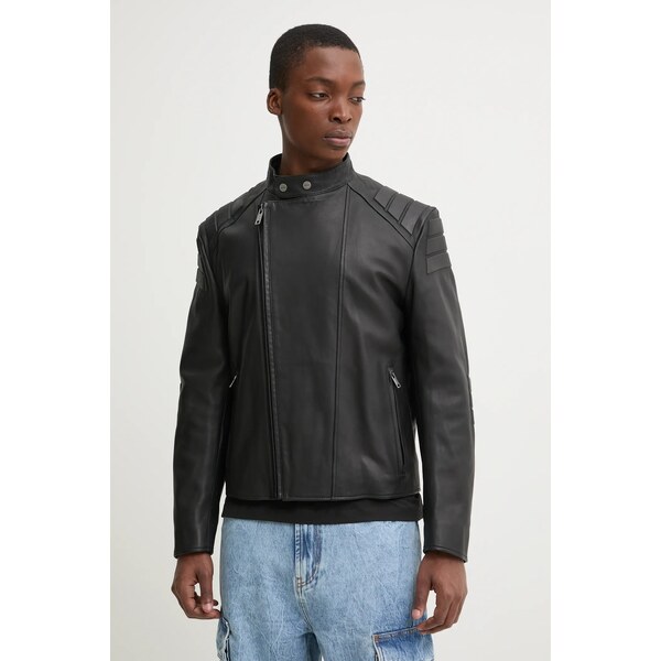 Kožená bunda HUGO 61923555