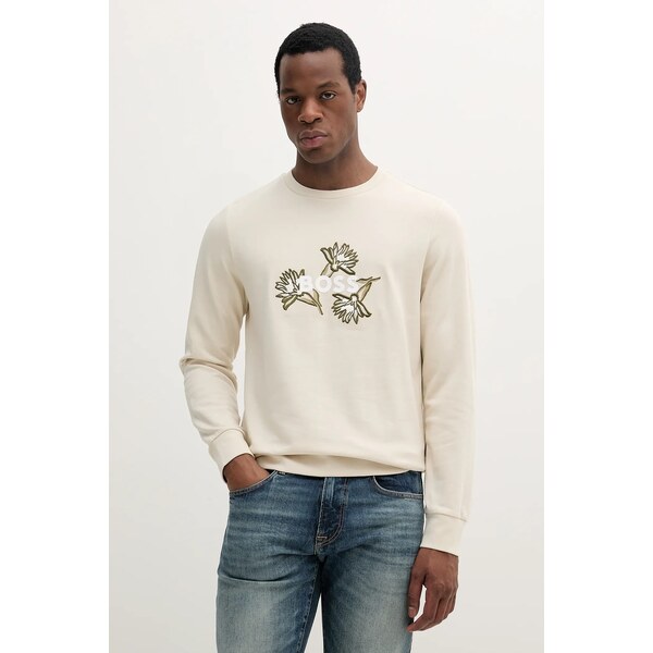 Bavlnená mikina BOSS 63442592