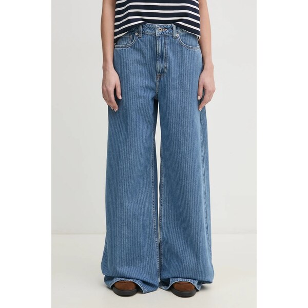 Rifle Pepe Jeans WIDE LEG JEANS UHW JAIMY 62349695