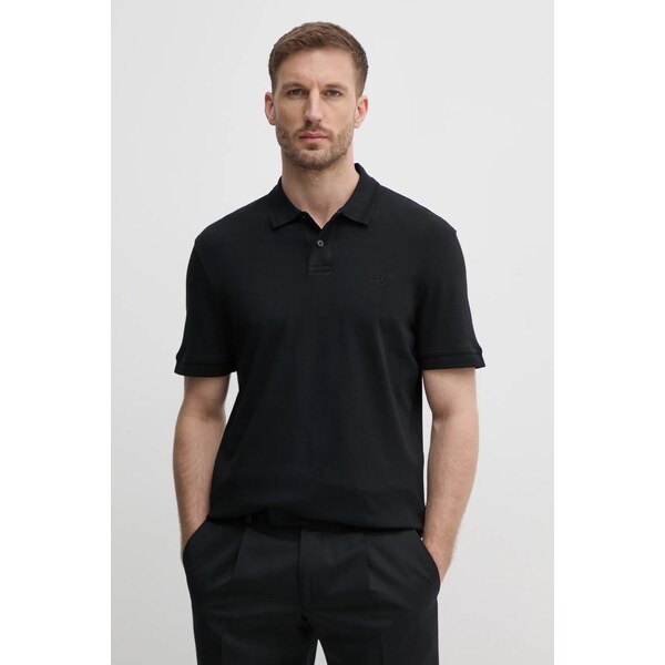 Bavlnené polo tričko BOSS Orange Pe_Interlock 62343298