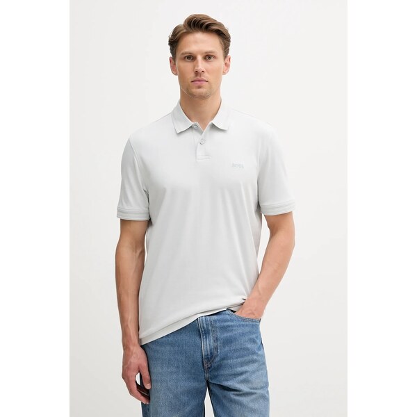 Bavlnené polo tričko BOSS Orange Pe_Interlock 64014988