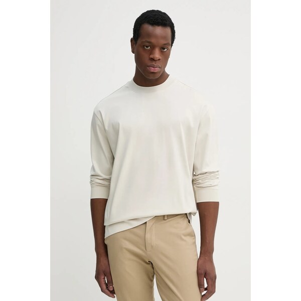 Bavlnené tričko s dlhým rukávom BOSS C-Tubby 11 62466484