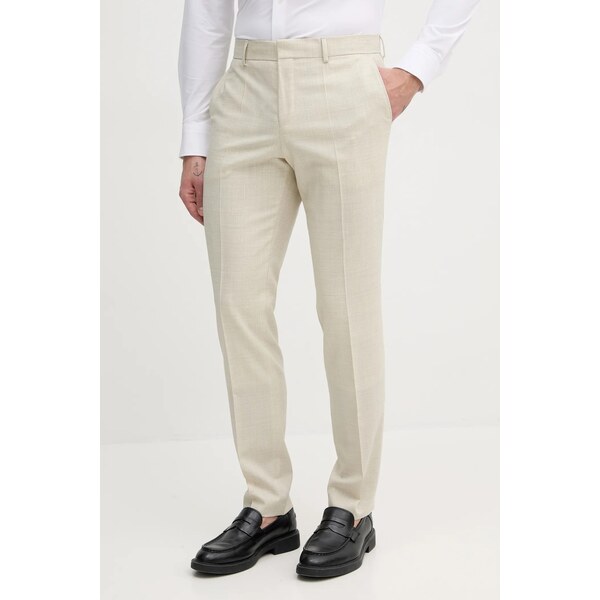 Vlnené nohavice BOSS 62673216