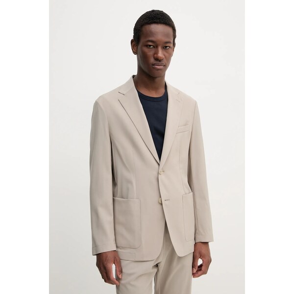 Vlnené sako BARENA VENEZIA Camicia Mola 62851200