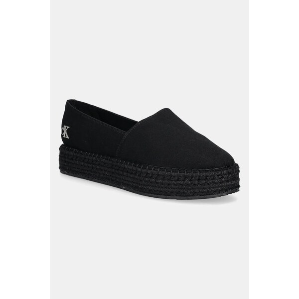 Espadrilky Calvin Klein Jeans FLATFORM ESPADRILLE MG/HDW 63155342