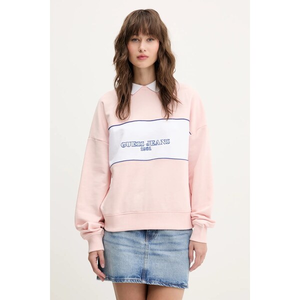 Bavlnená mikina Guess Jeans 63122906