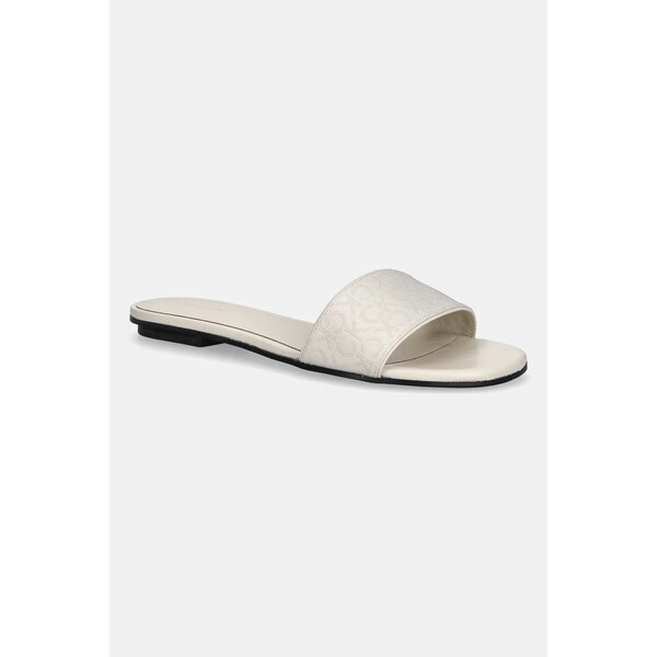 Šľapky Calvin Klein FLAT SLIDE - JACQ 63455143